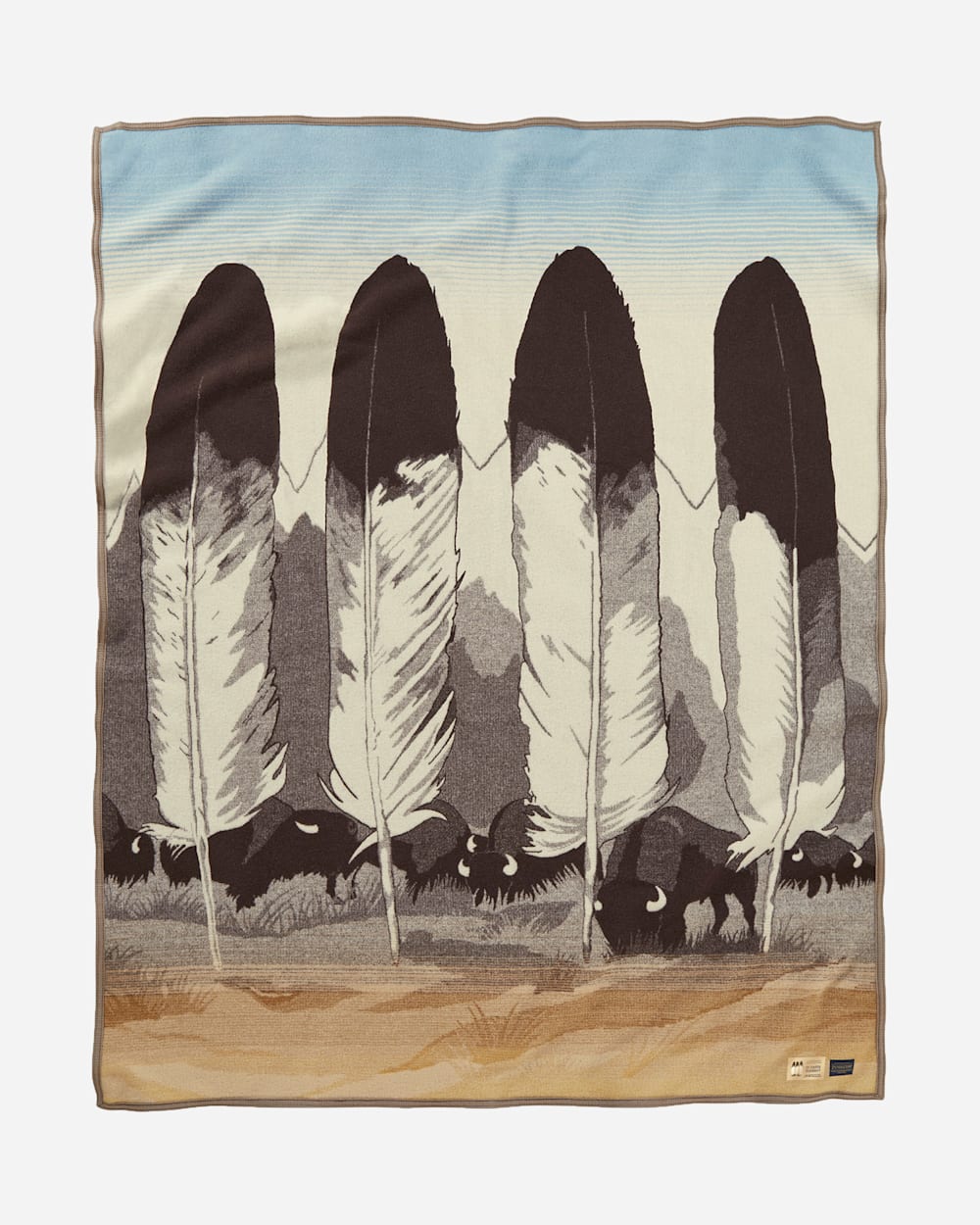 IN THEIR ELEMENT BLANKET IN IVORY image number 1