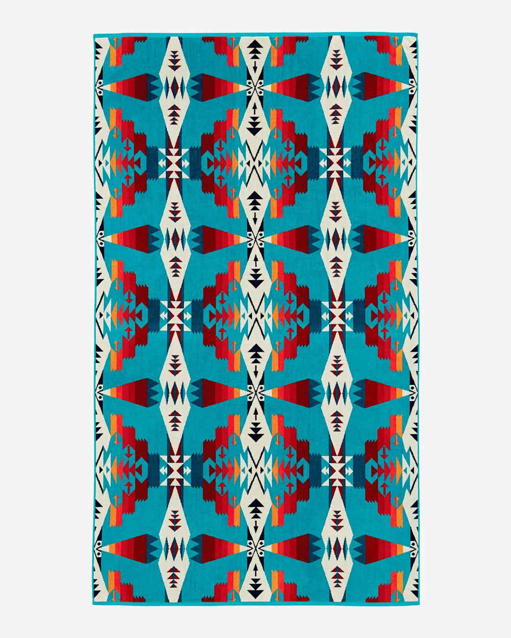 TUCSON SPA TOWEL IN TURQUOISE image number 1