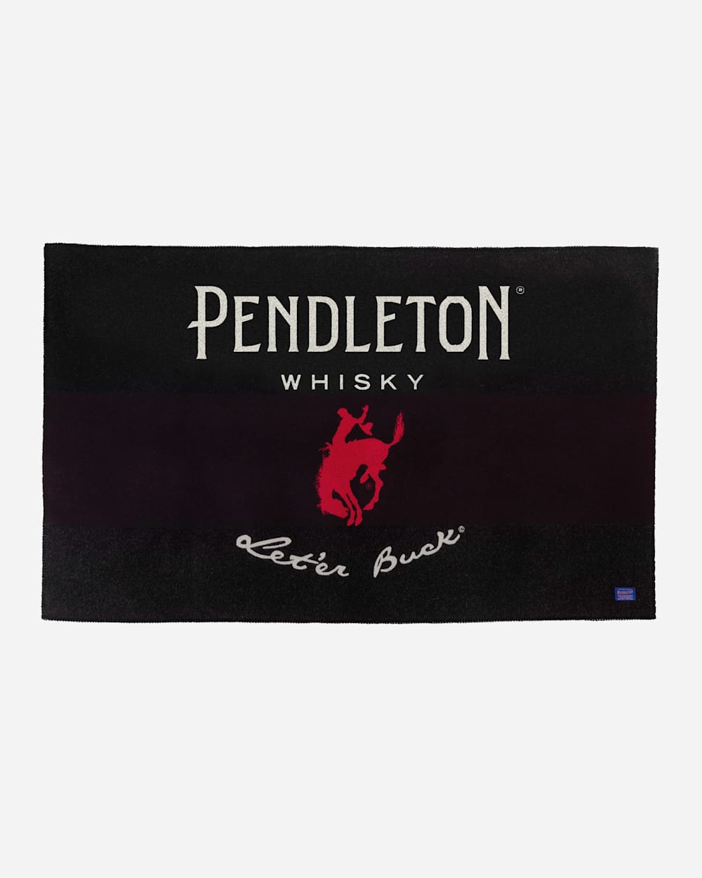 PENDLETON WHISKY SADDLE BLANKET IN BLACK image number 1