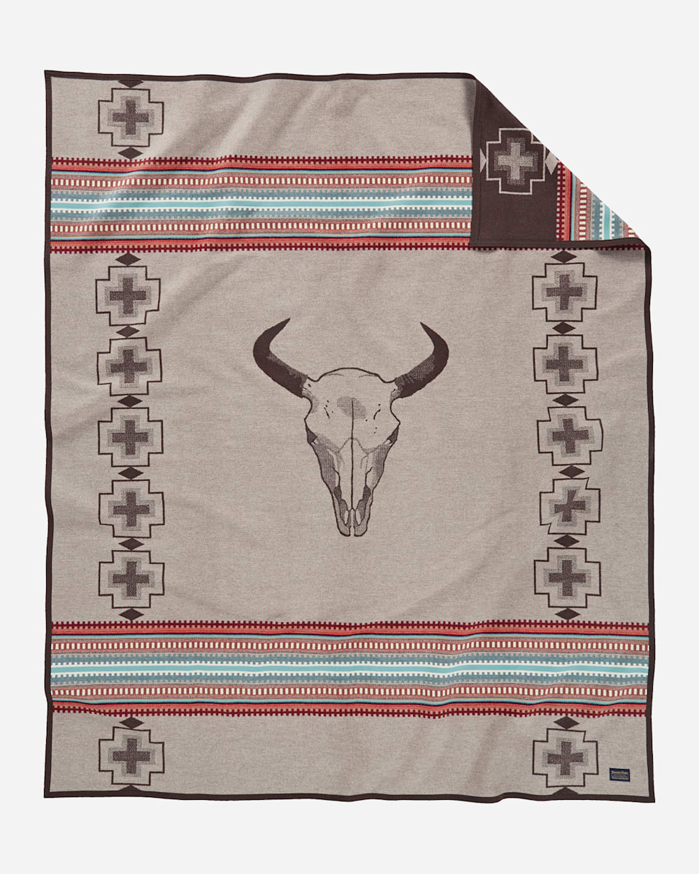 AMERICAN WEST BLANKET IN TAN image number 1