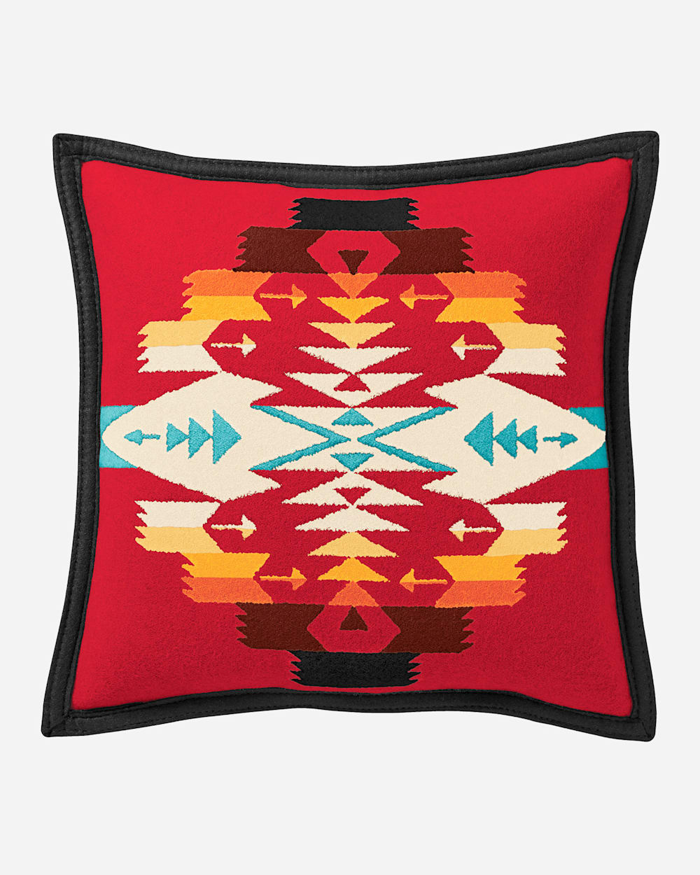 TUCSON PILLOW IN SCARLET image number 1