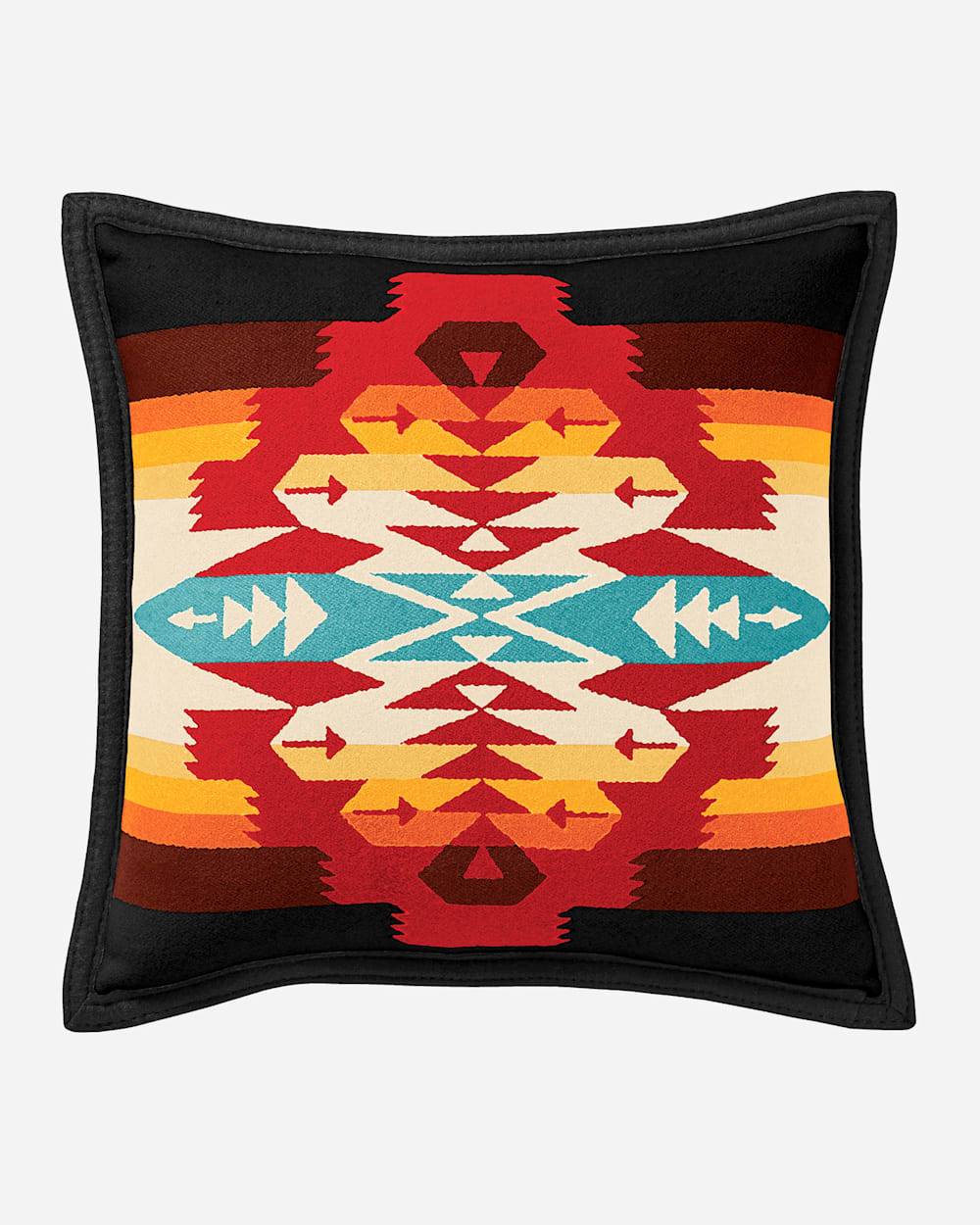 ADDITIONAL VIEW OF TUCSON PILLOW IN SCARLET image number 2