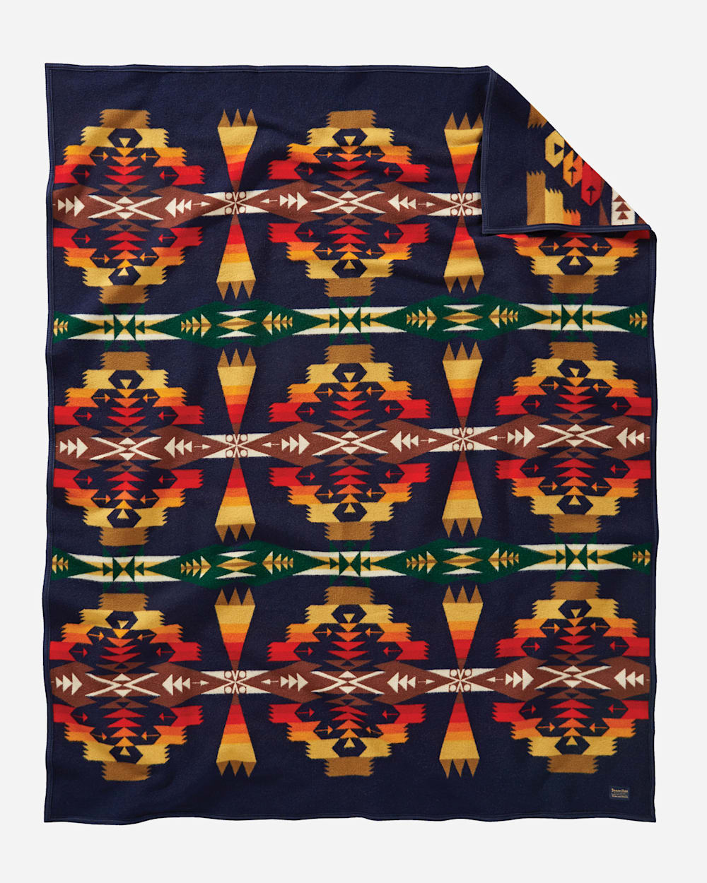 TUCSON BLANKET IN NAVY image number 1
