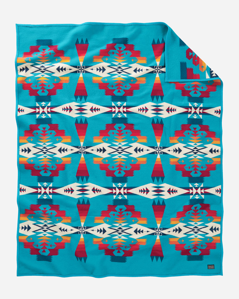 TUCSON BLANKET IN TURQUOISE image number 1