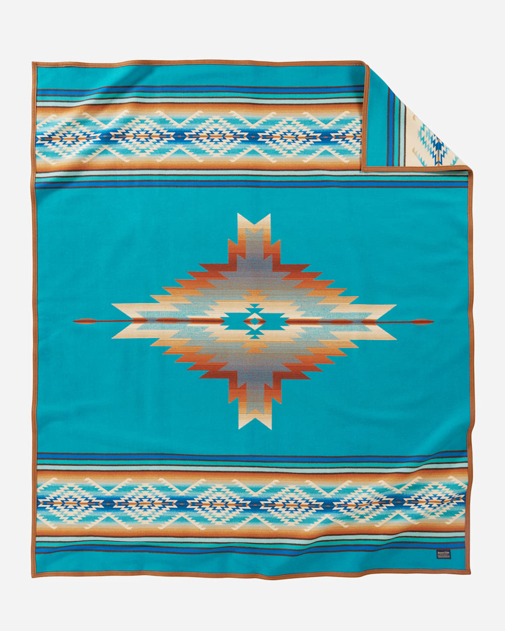 PAGOSA SPRINGS BLANKET IN TURQUOISE image number 1