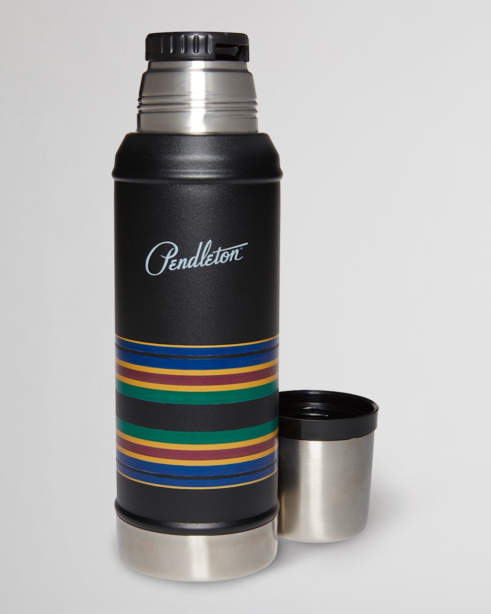 ALTERNATE VIEW OF STANLEY CLASSIC INSULATED BOTTLE IN OXFORD YAKIMA STRIPE image number 2