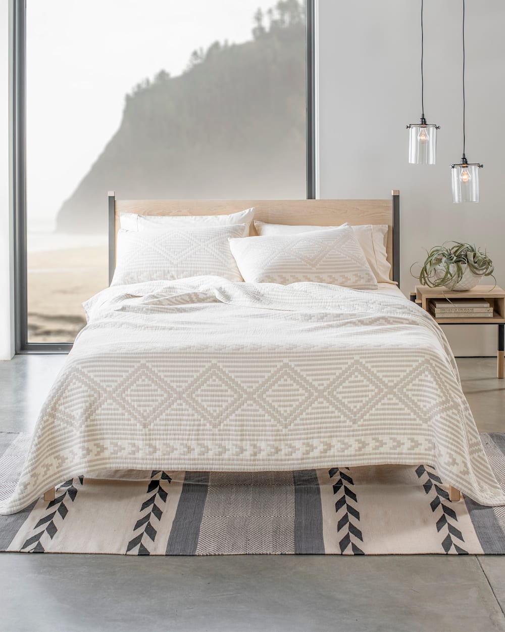 Ganado Cotton Matelasse Coverlet Organic Cotton