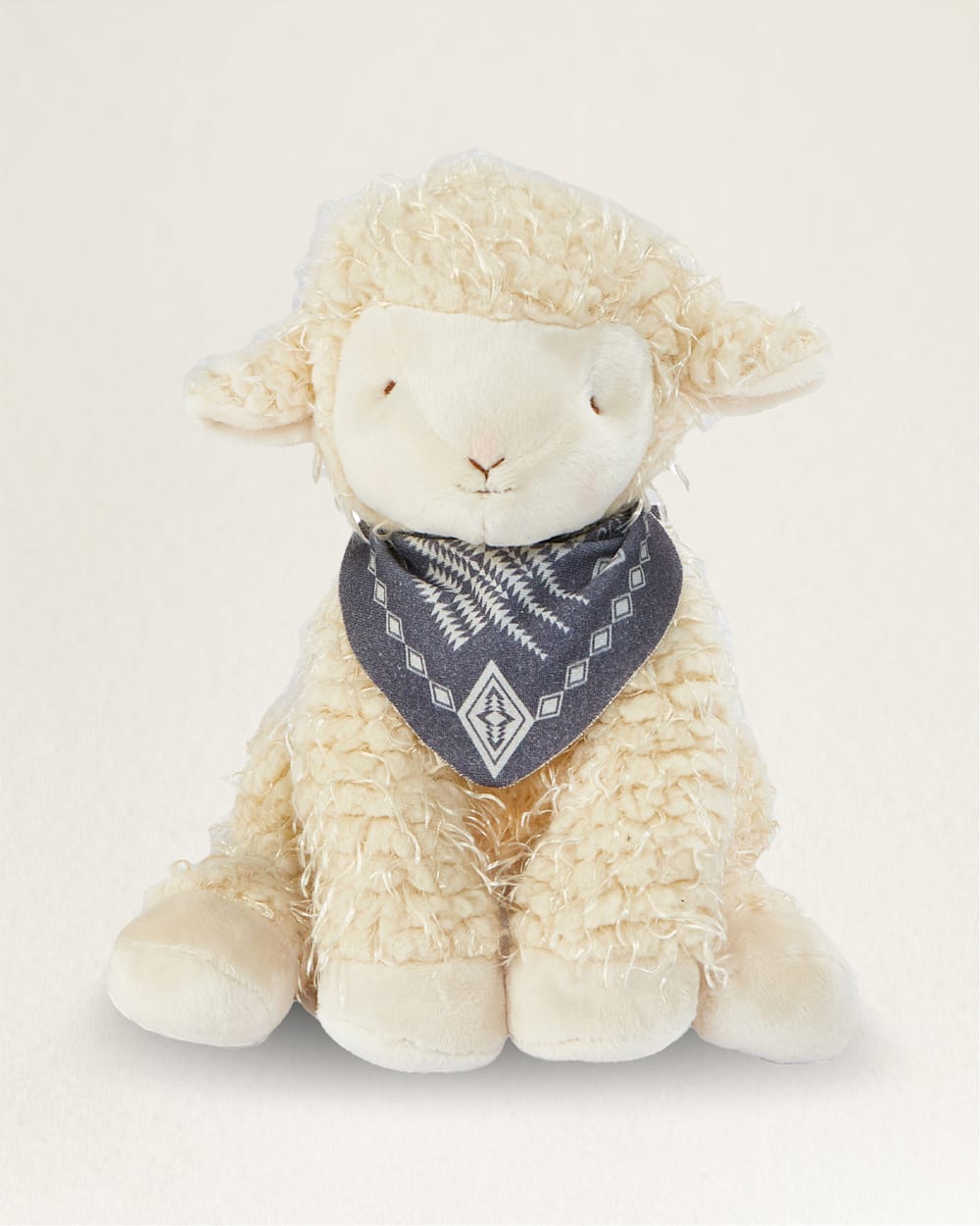 BUNNIES BY THE BAY X PENDLETON SHEEP STUFFED ANIMAL IN CREAM/SMITH ROCK image number 1