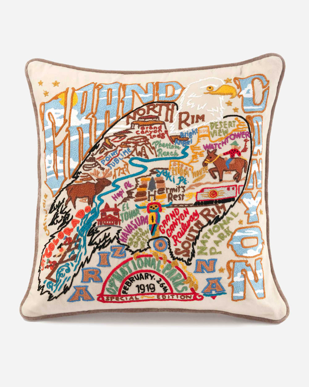 GRAND CANYON PILLOW IN MULTI image number 1