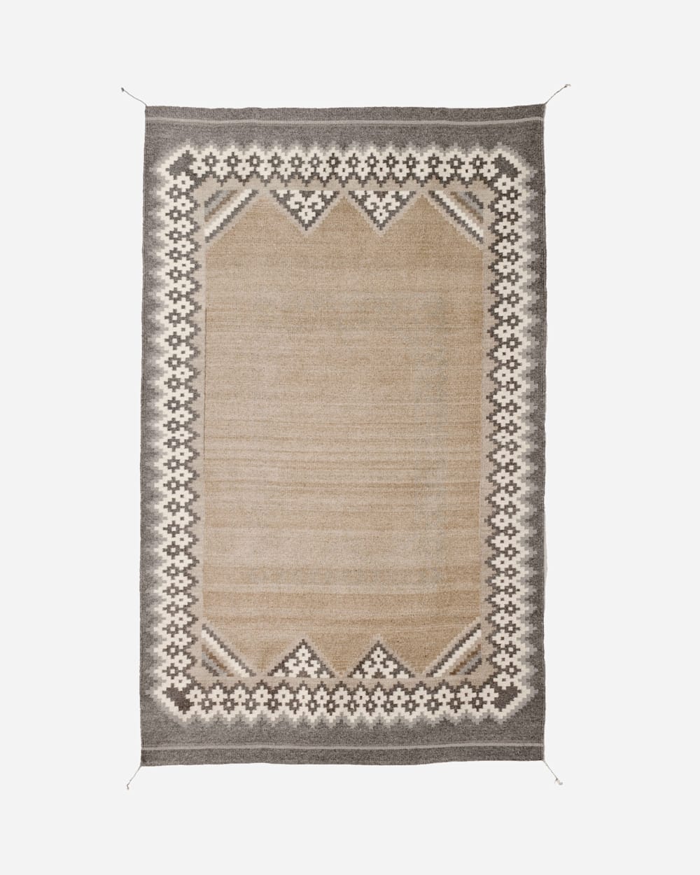 ADDITIONAL VIEW OF BORDER HIDALGO RUG IN GREY image number 2