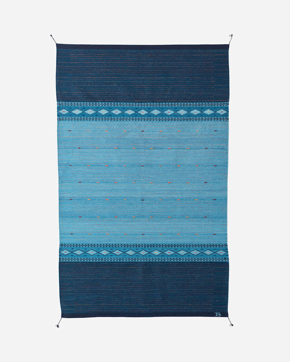 BLUE OCEAN RUG IN BLUE image number 1