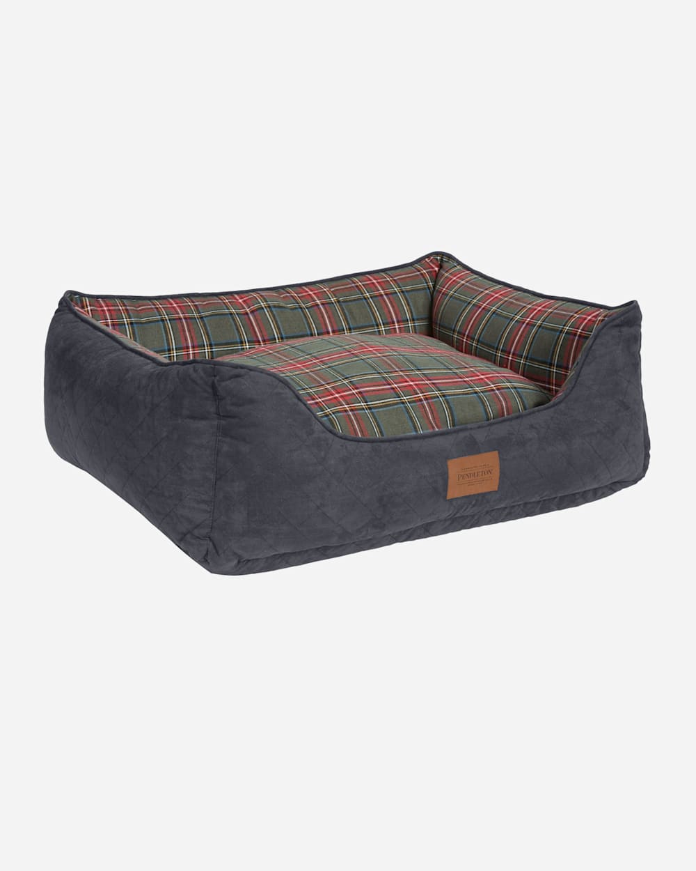 GREY STEWART TARTAN KUDDLER DOG BED IN SIZE MEDIUM image number 3