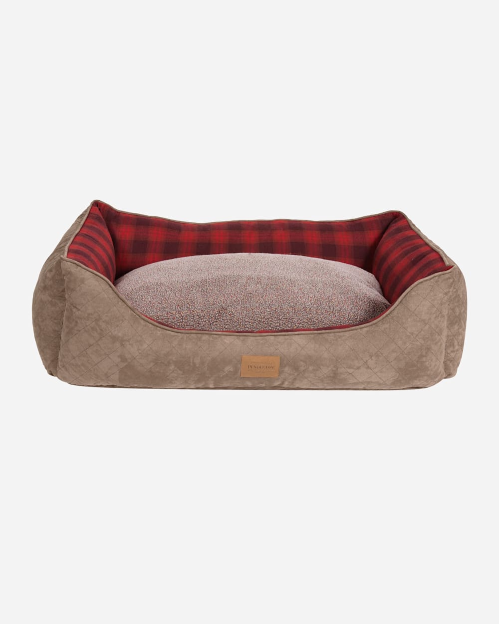 RED OMBRE KUDDLER DOG BED IN SIZE X-LARGE image number 4
