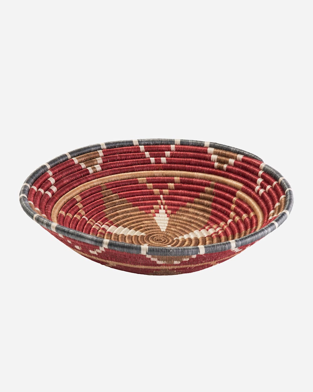 EXTRA LARGE HOPE BASKET IN EARTH RED image number 1