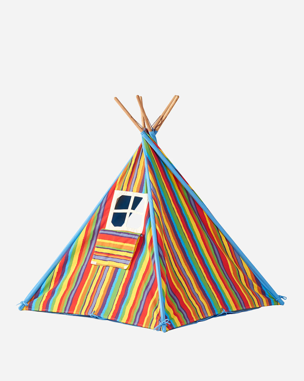 ADDITIONAL VIEW OF CANVAS TEPEE TENT IN RAINBOW image number 2