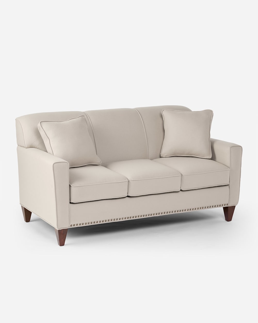 ADDITIONAL VIEW OF THOMAS KAY SOFA IN HARDING NATURAL/DOE image number 2