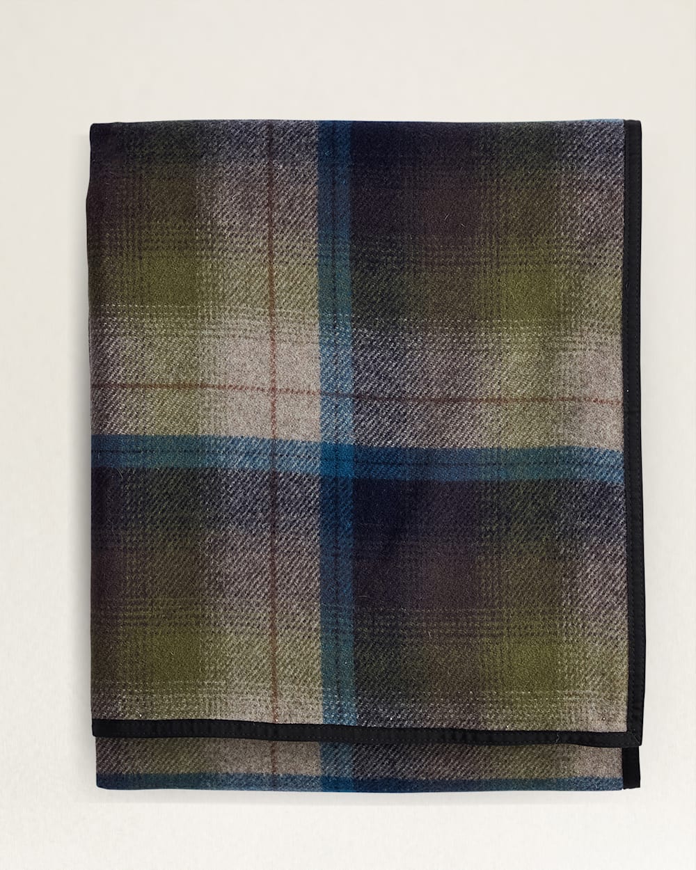 ALTERNATE VIEW OF ROLL-UP BLANKET IN HAYSTACK PLAID image number 5