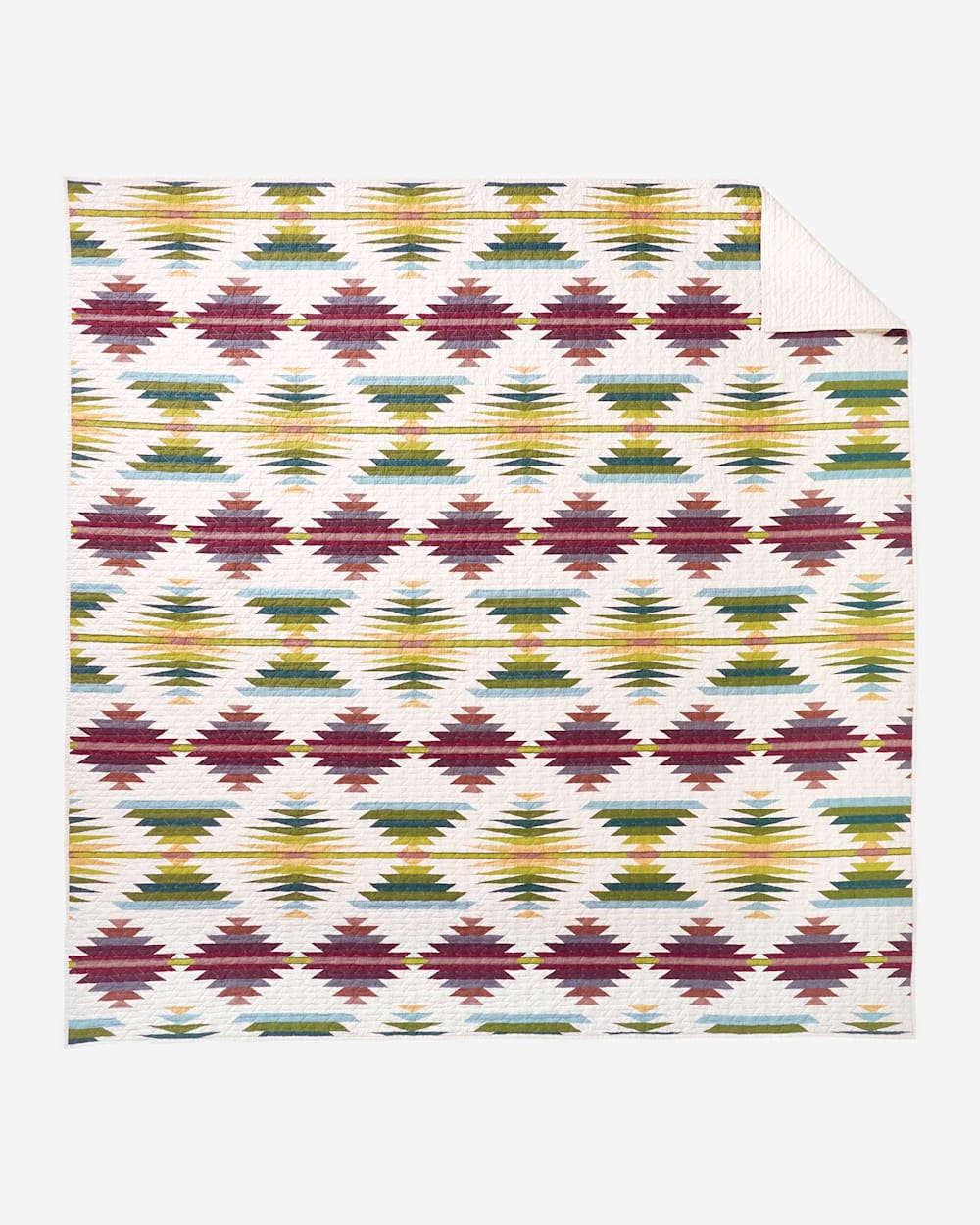 ADDITIONAL VIEW OF FALCON COVE COVERLET SET IN TAN MULTI image number 2