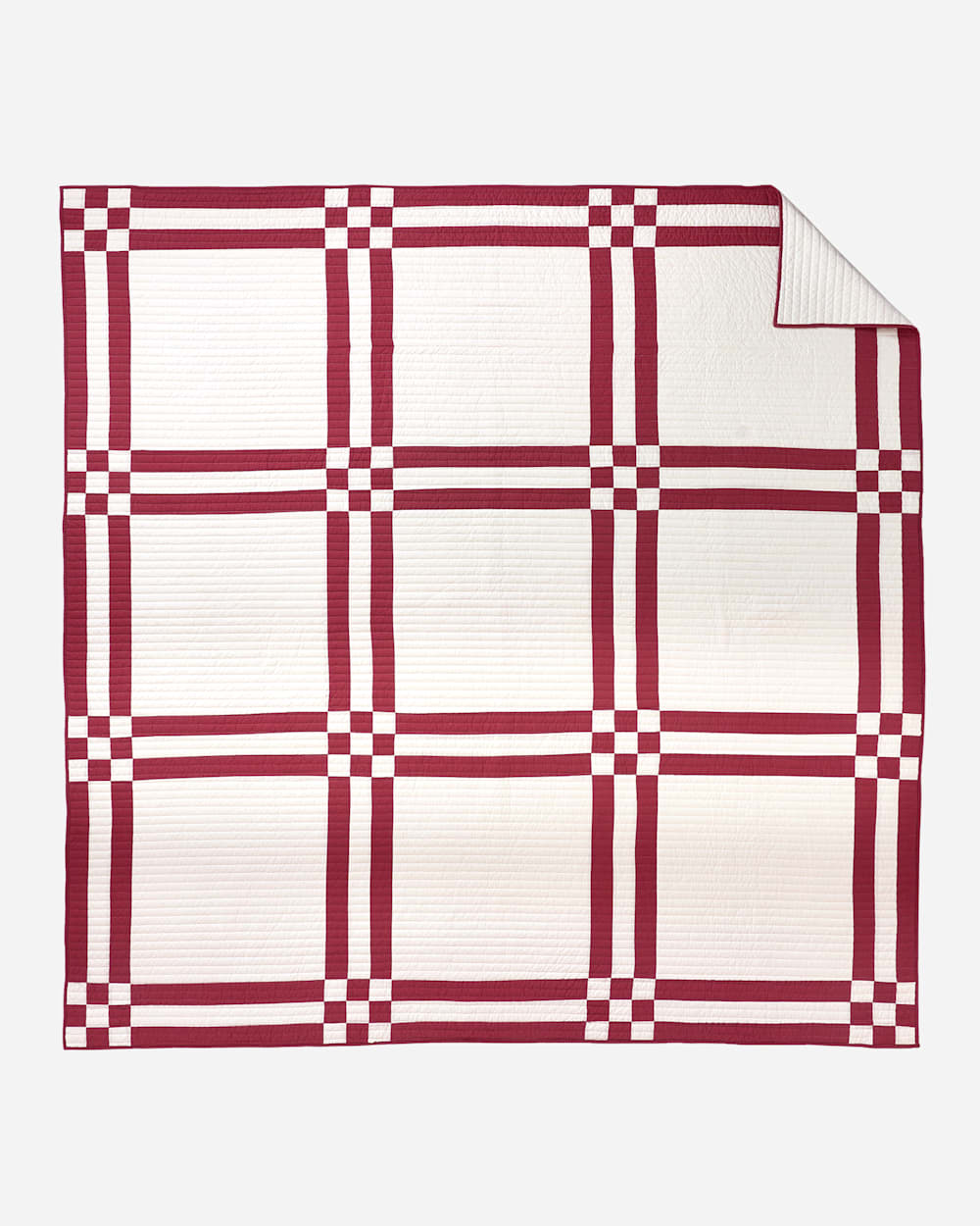 ADDITIONAL VIEW OF PIONEER HERITAGE PIECED QUILT SET IN IVORY image number 2