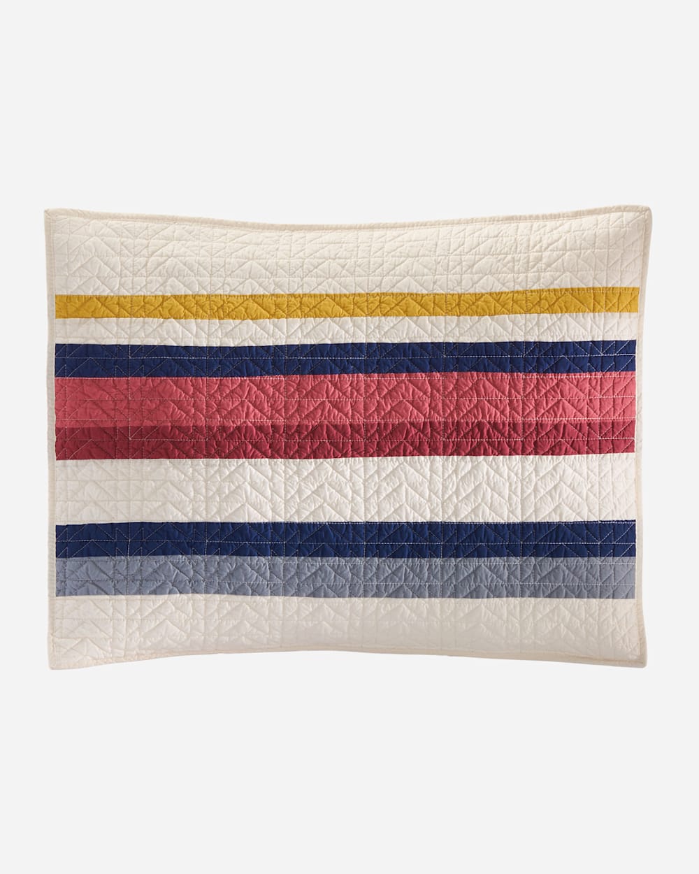 ADDITIONAL VIEW OF FIRE LEGEND PIECED QUILT SET IN IVORY MULTI image number 3