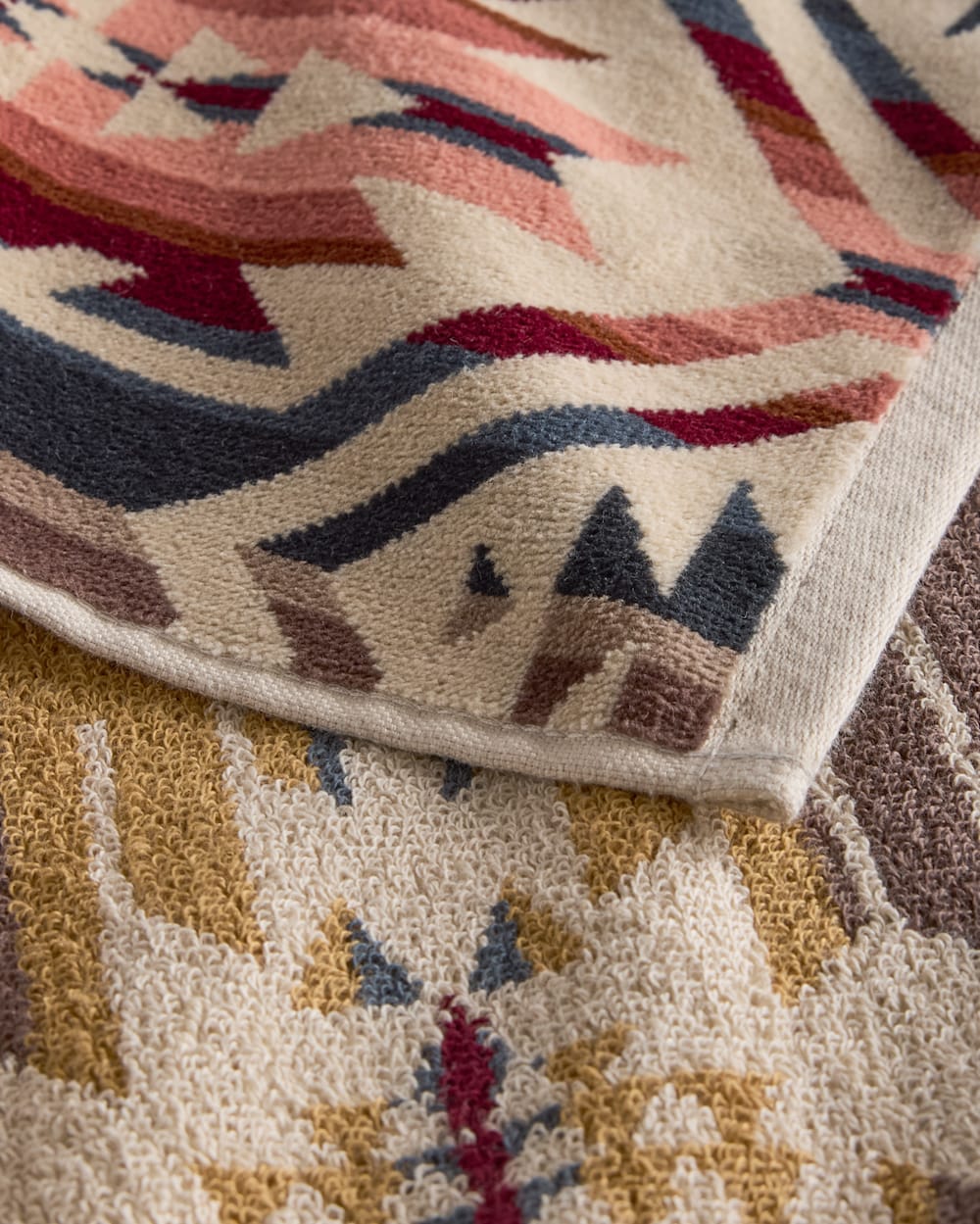 ALTERNATE VIEW OF WHITE SANDS TOWEL COLLECTION IN TAN image number 5