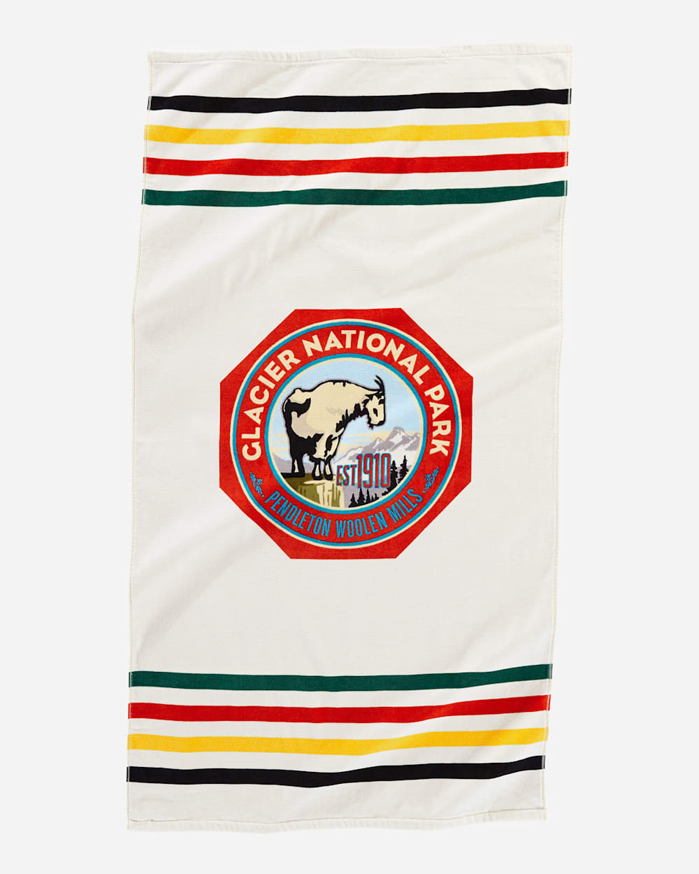 GLACIER PRINTED BEACH TOWEL image number 1