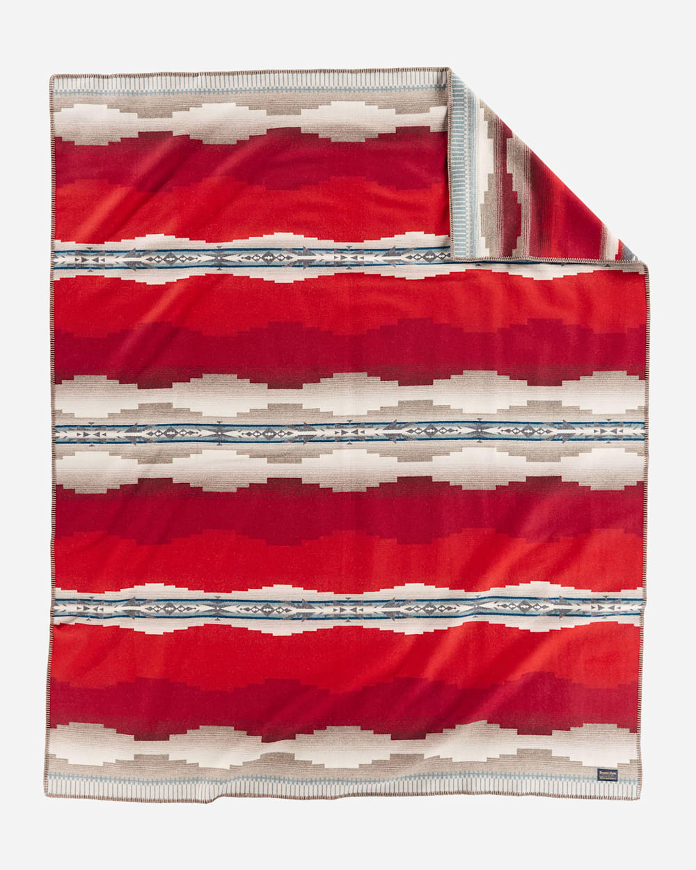 ALAMOSA BLANKET IN RED MULTI image number 1
