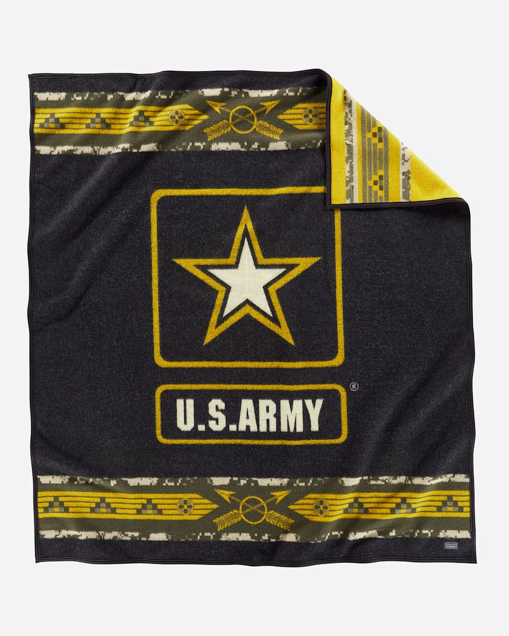 COURAGE AND COUNTRY BLANKET IN CHARCOAL image number 1