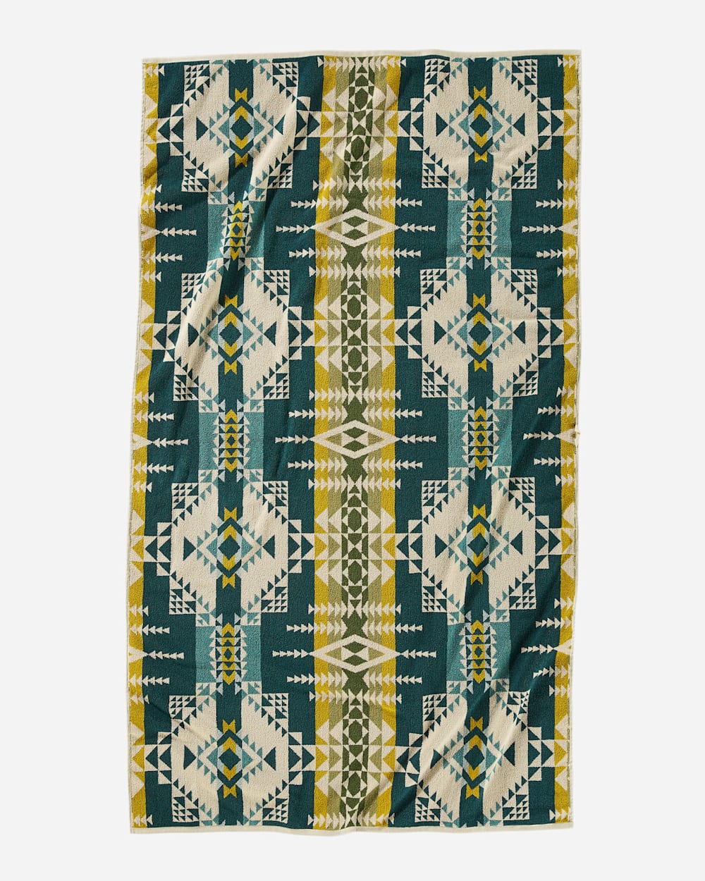 ALTERNATE VIEW OF PILOT ROCK SPA TOWEL IN OLIVE image number 2