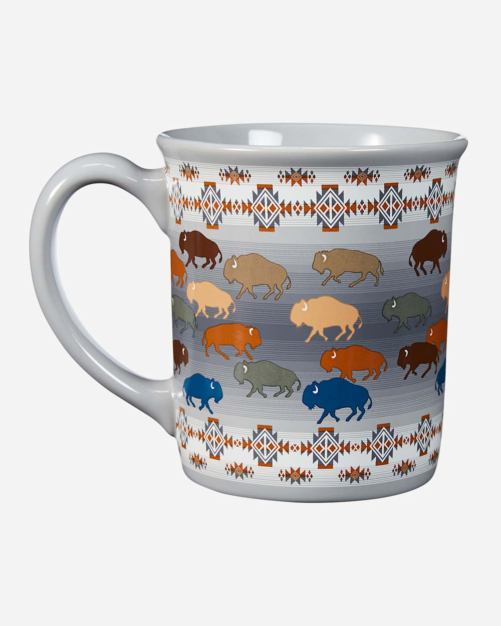 PRAIRIE RUSH HOUR COFFEE MUG IN GREY image number 1