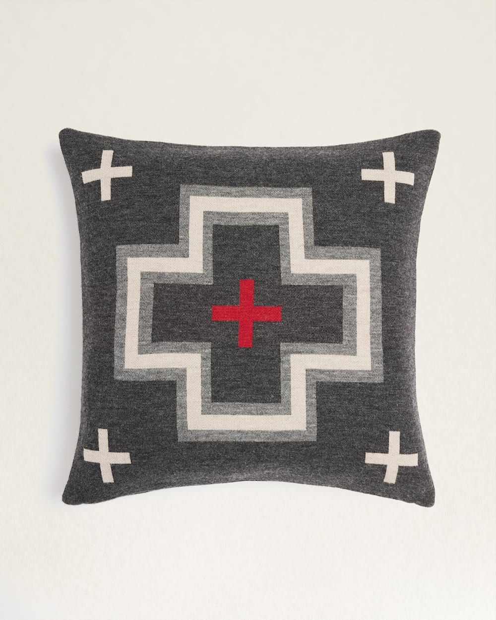 SAN MIGUEL KNIT PILLOW IN GREY image number 1