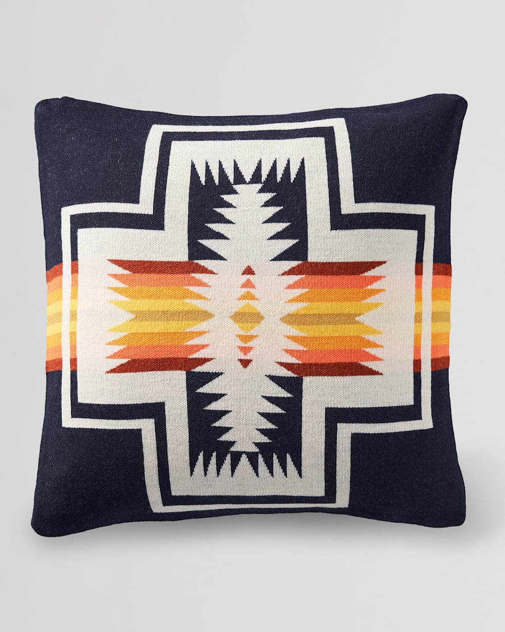 HARDING KNIT PILLOW IN NAVY image number 1
