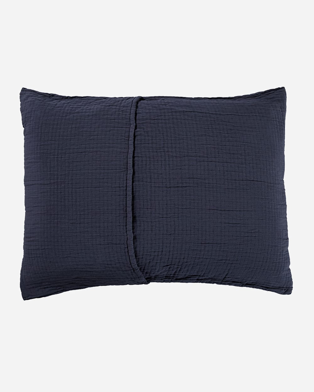 MIDNIGHT NOVA COTTON MATELASSE SHAM IN MIDNIGHT NOVA image number 2