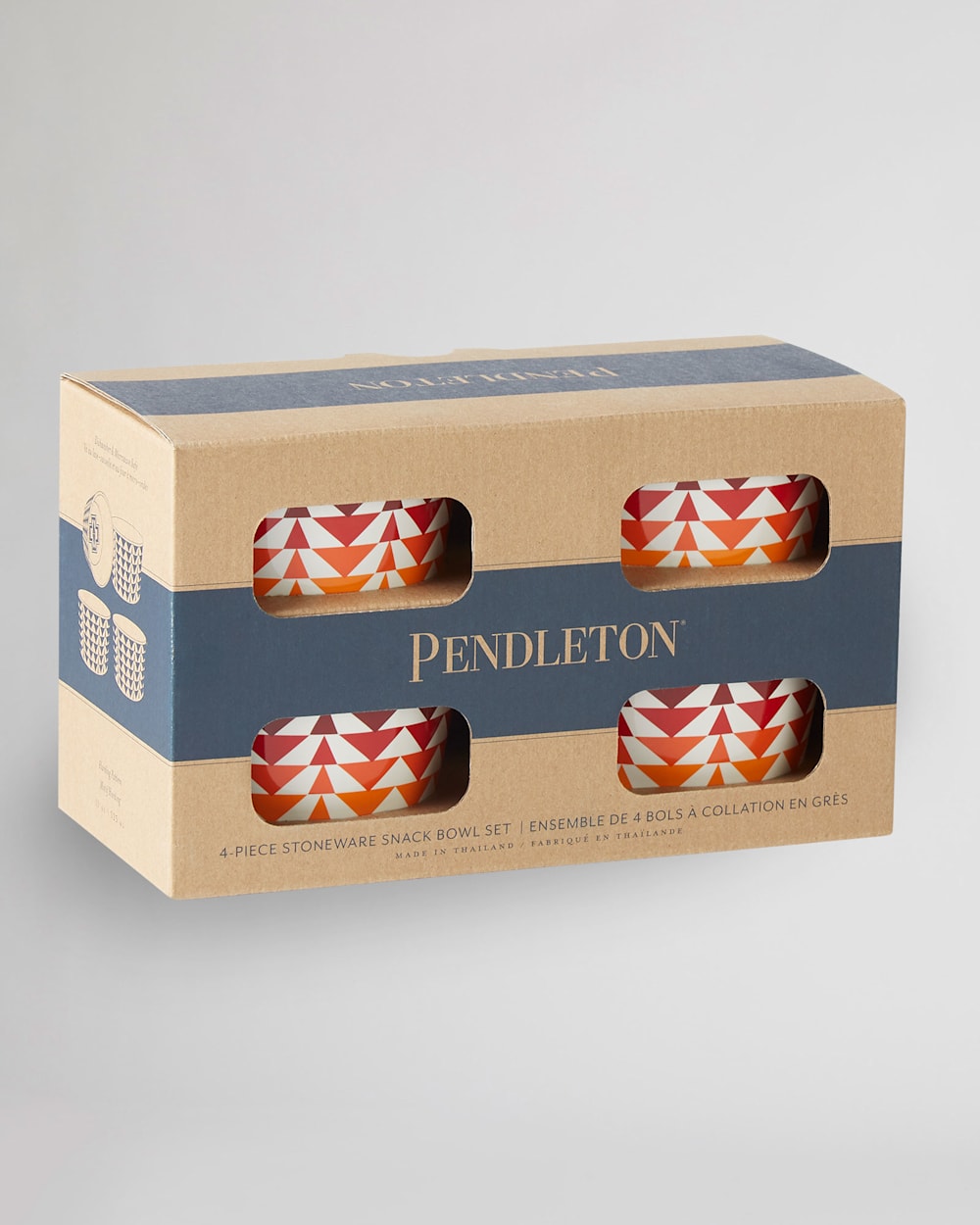 ALTERNATE VIEW OF HARDING SNACK BOWL, SET OF 4 IN GOLD MULTI image number 2