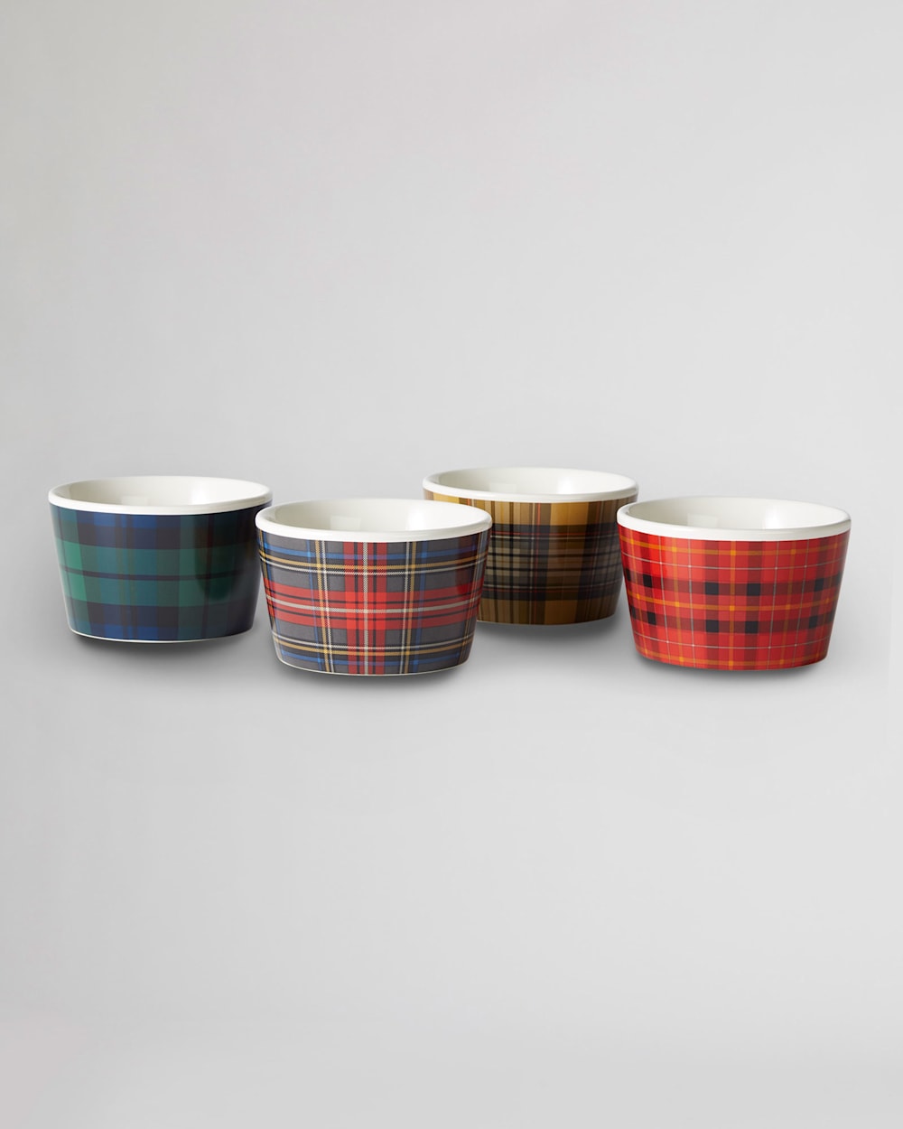 TARTAN SNACK BOWL, SET OF 4 IN TARTAN image number 1