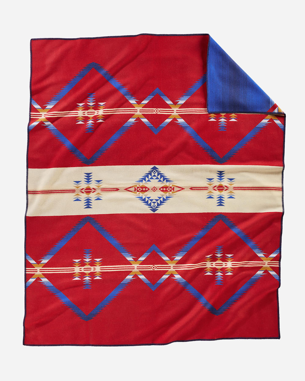 ALTERNATE VIEW OF ALTA LAKES BLANKET IN NAVY image number 2