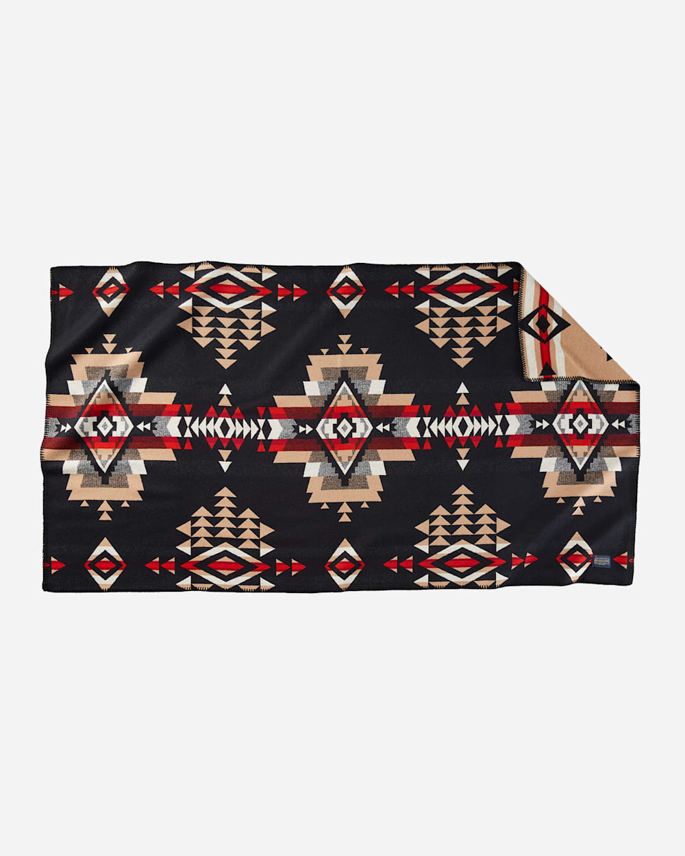 ROCK POINT SADDLE BLANKET IN BLACK image number 1