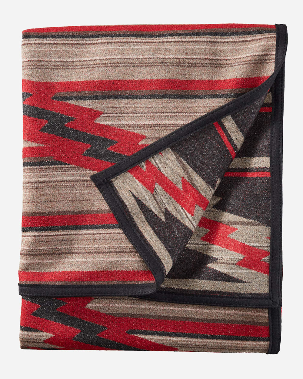 ALTERNATE VIEW OF PRESERVATION SERIES: PS03 BLANKET IN RED MULTI image number 3