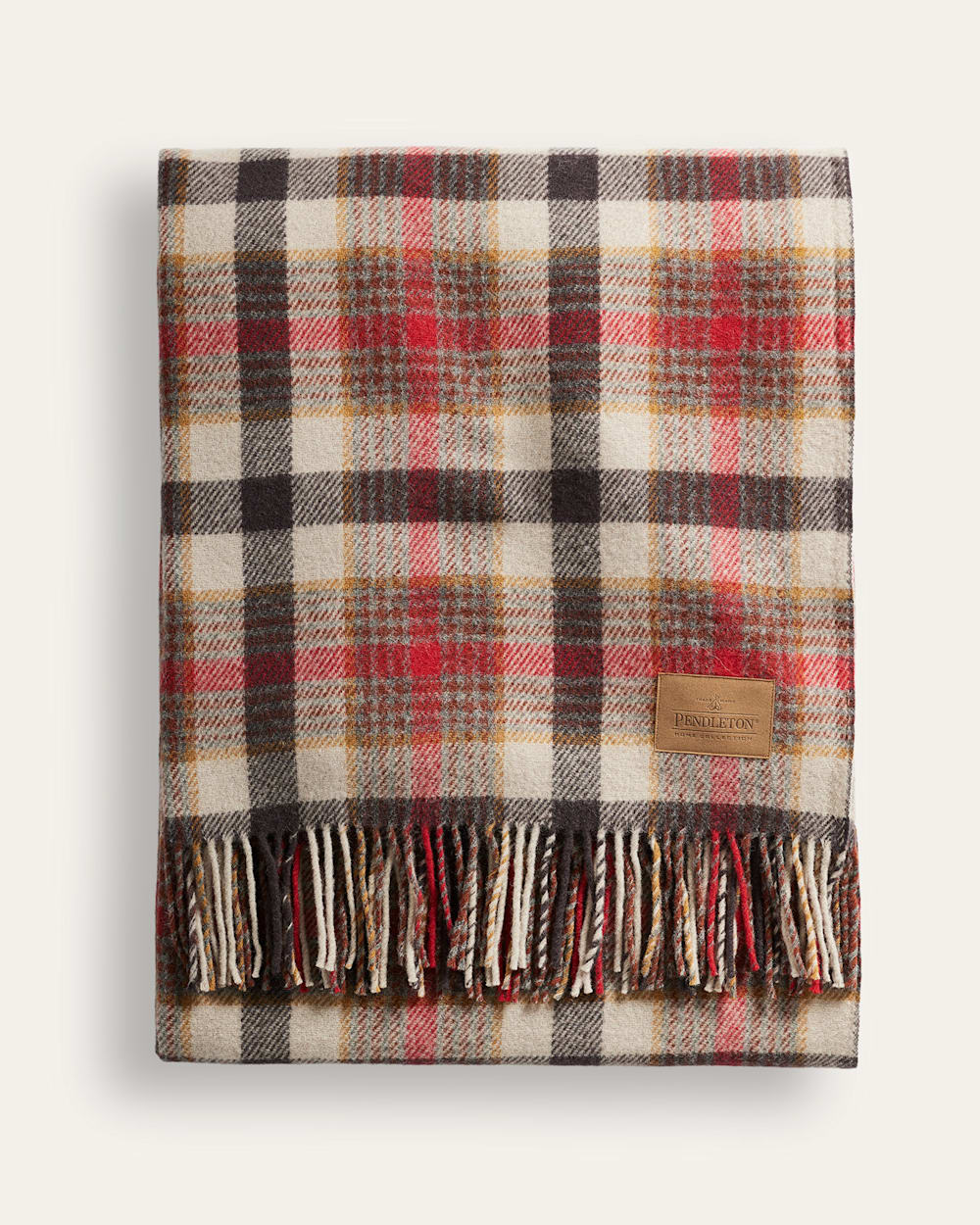 ALTERNATE VIEW OF MOTOR ROBE THROW WITH LEATHER CARRIER IN LASSEN image number 2