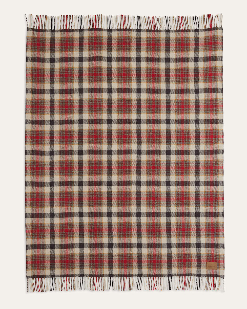 ALTERNATE VIEW OF MOTOR ROBE THROW WITH LEATHER CARRIER IN LASSEN image number 3