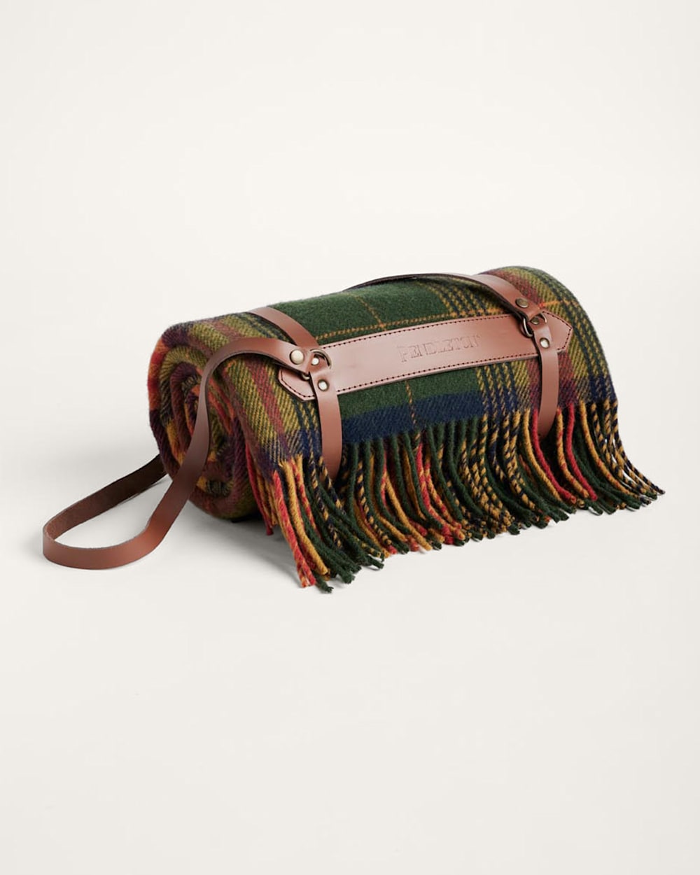 MOTOR ROBE THROW WITH LEATHER CARRIER IN FOREST PARK image number 1
