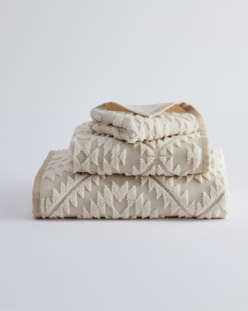 RANCHO ARROYO TOWEL COLLECTION IN OXFORD TAN image number 1