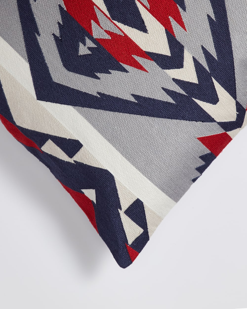 ALTERNATE VIEW OF TECOPA HILLS EMBROIDERED SQUARE PILLOW IN GREY image number 2