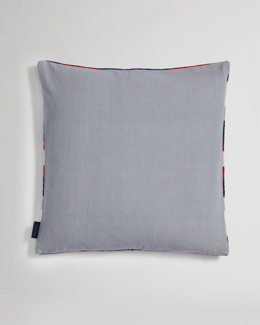 ALTERNATE VIEW OF TECOPA HILLS EMBROIDERED SQUARE PILLOW IN GREY image number 3
