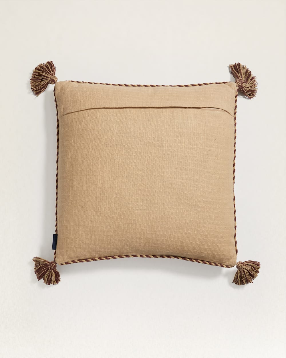ALTERNATE VIEW OF MISSION TRAILS SQUARE PILLOW IN TAN MULTI image number 3