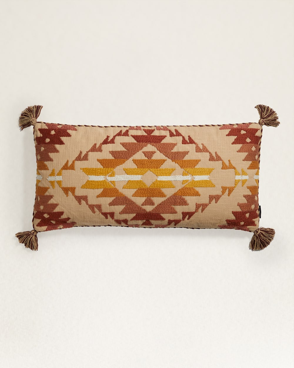 MISSION TRAILS HUG PILLOW IN TAN MULTI image number 1