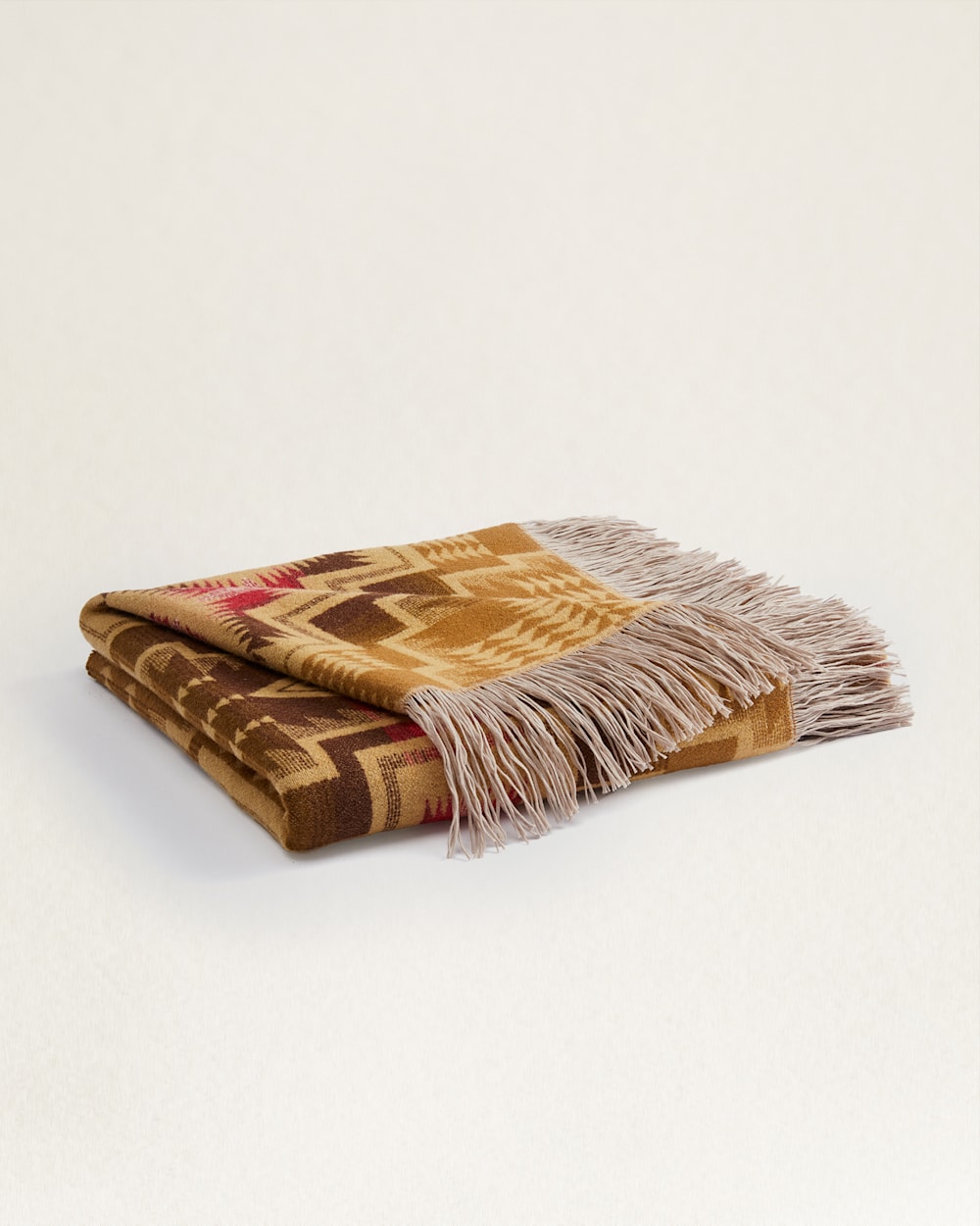 Prolo Woven Throw with Fringe
