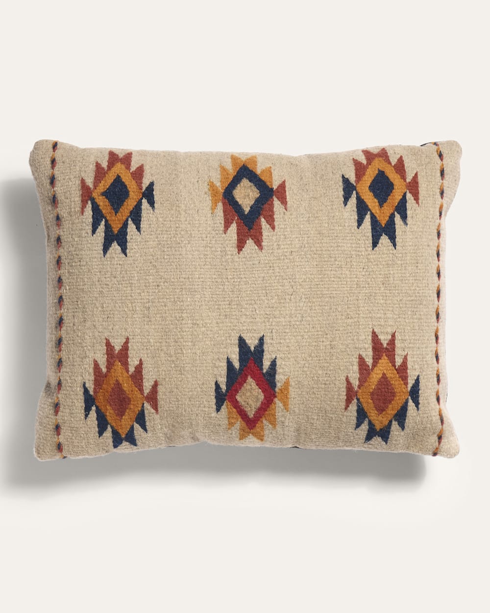 MANY DIAMONDS LUMBAR PILLOW IN OATMEAL image number 1