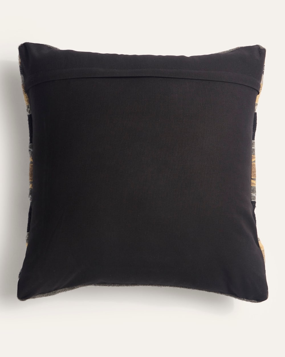 ALTERNATE VIEW OF EMBERS SQUARE PILLOW IN NATURAL image number 2