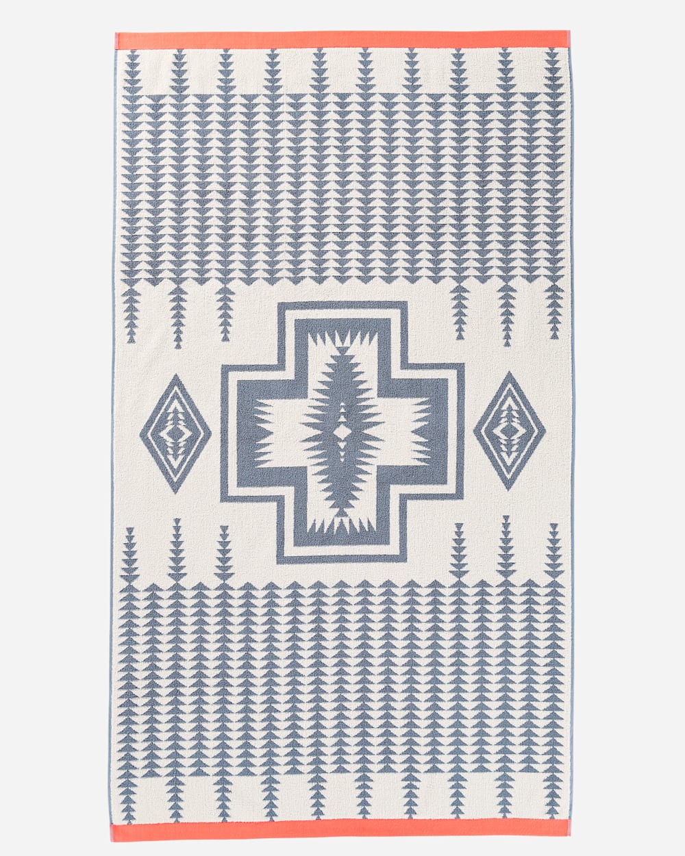 ADDITIONAL VIEW OF HARDING JACQUARD SPA TOWEL IN SLATE image number 2